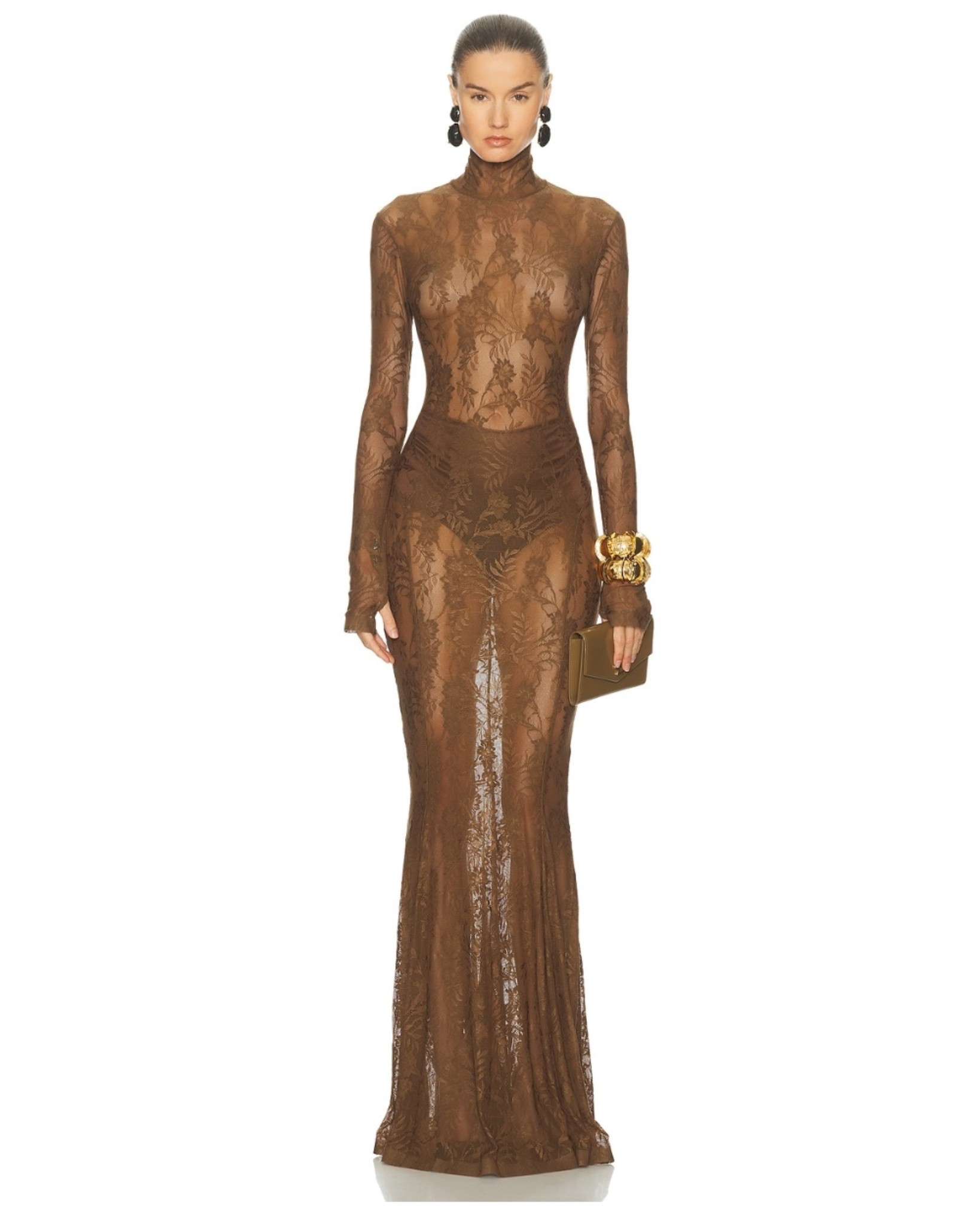 This is the dress I wore to New Year’s Eve but in brown! I am obsessed and may need this one too! Needs a slip under which is also posted in this collection!

#LTKOver40 #LTKootd #LTKWedding