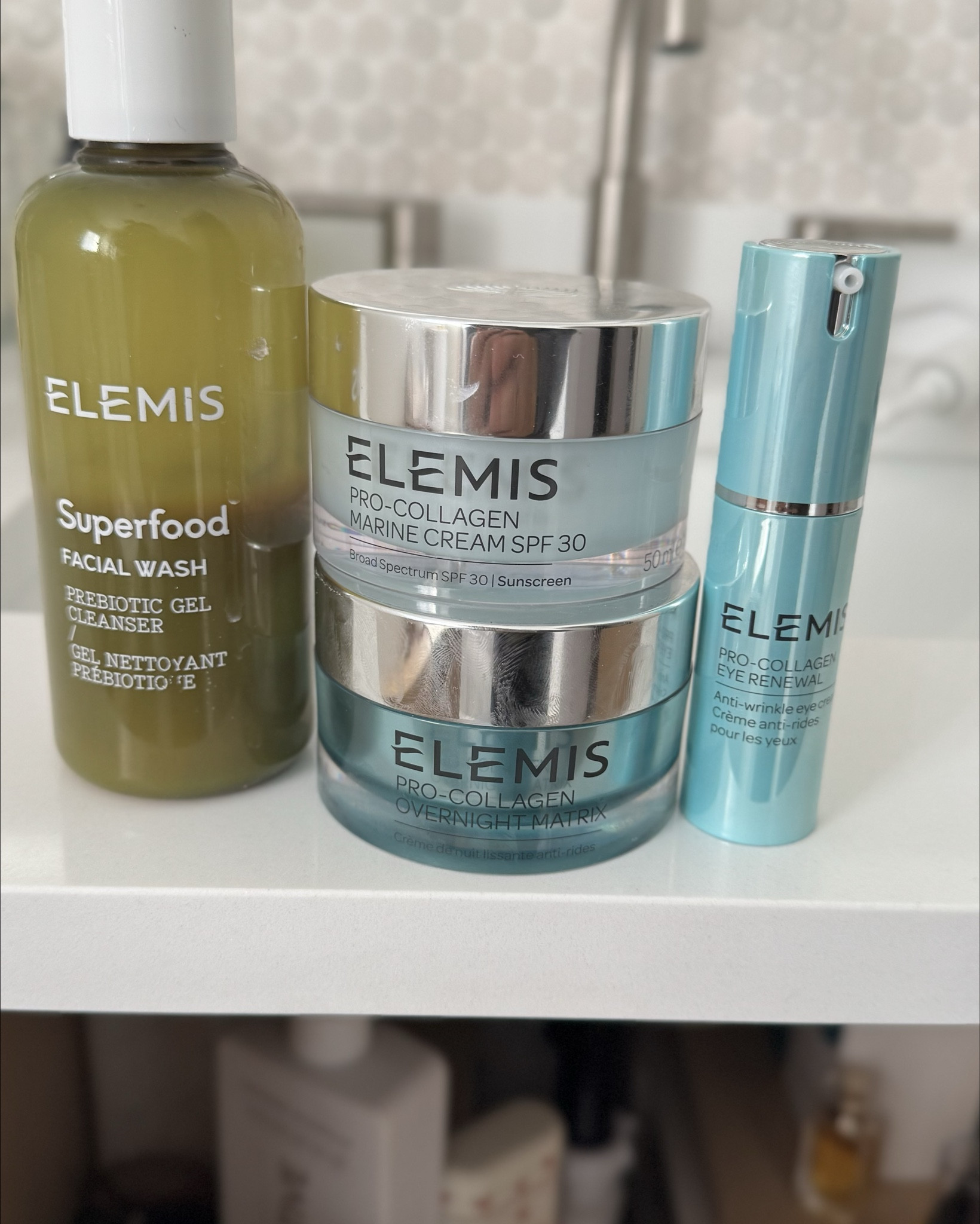 My Elemis daily skincare! OBSESSED with this brand of products and have used for years to prevent wrinkles, hydrate my skin, and they make you feel like you just got a high end facial at the spa!

#LTKmorningroutine #LTKselfcare #LTKmomlife