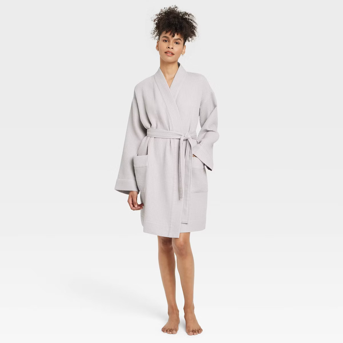 Women's Waffle Short Robe - Auden™ | Target