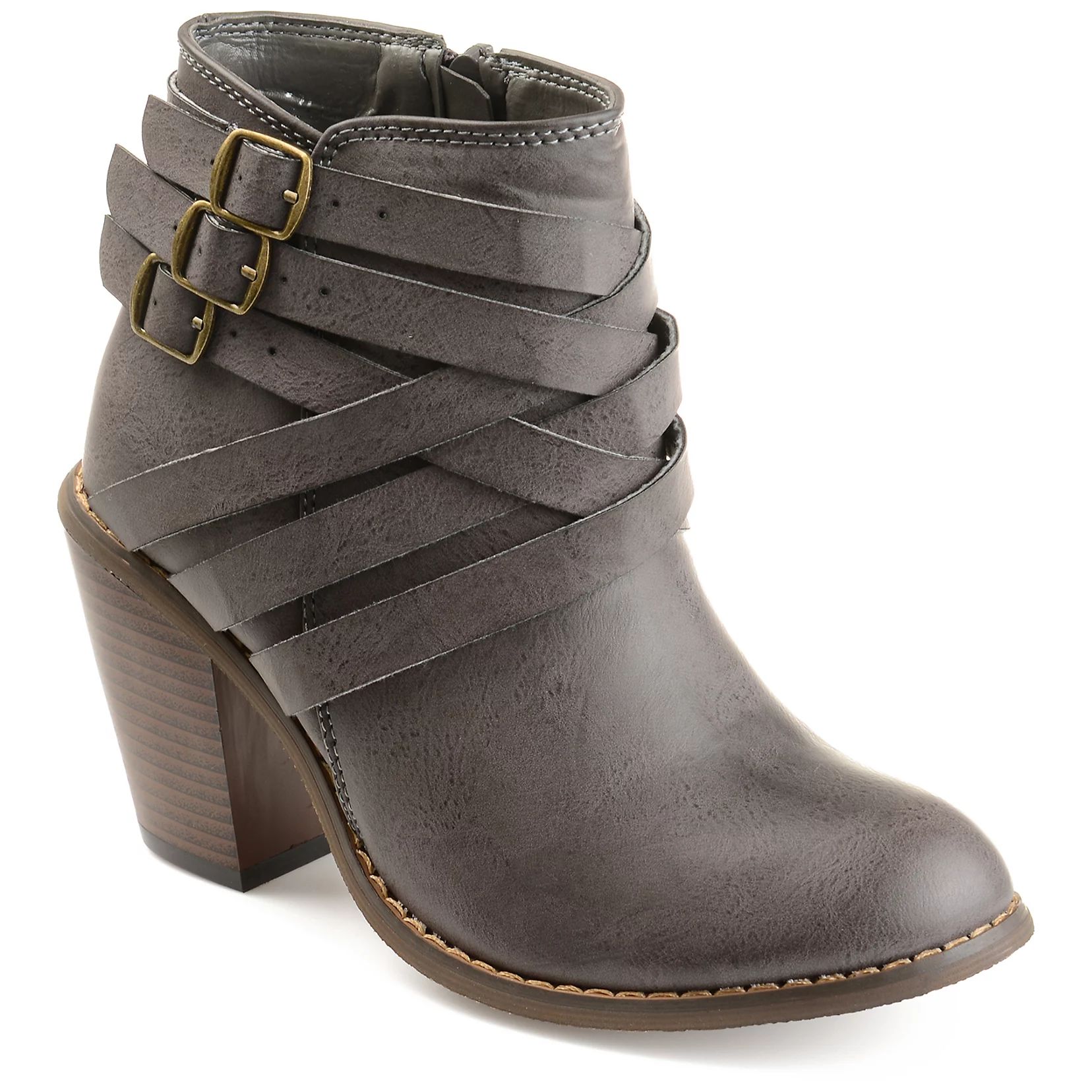 Journee Collection Strap Women's Ankle Boots | Kohl's