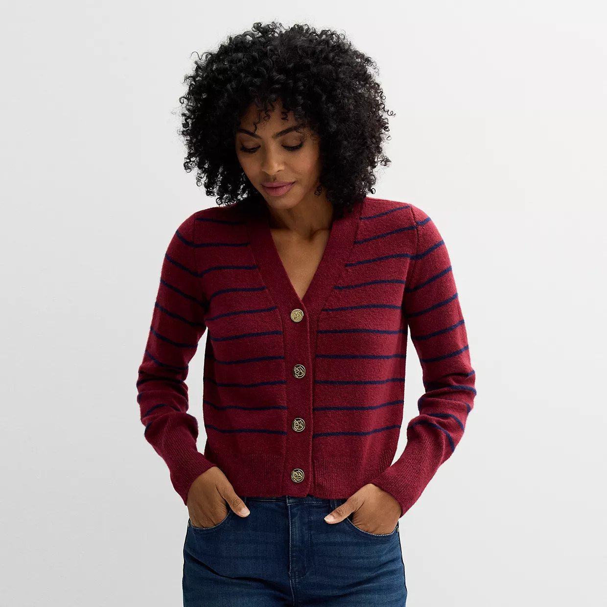 Women's Draper James Varsity Cardigan | Kohl's