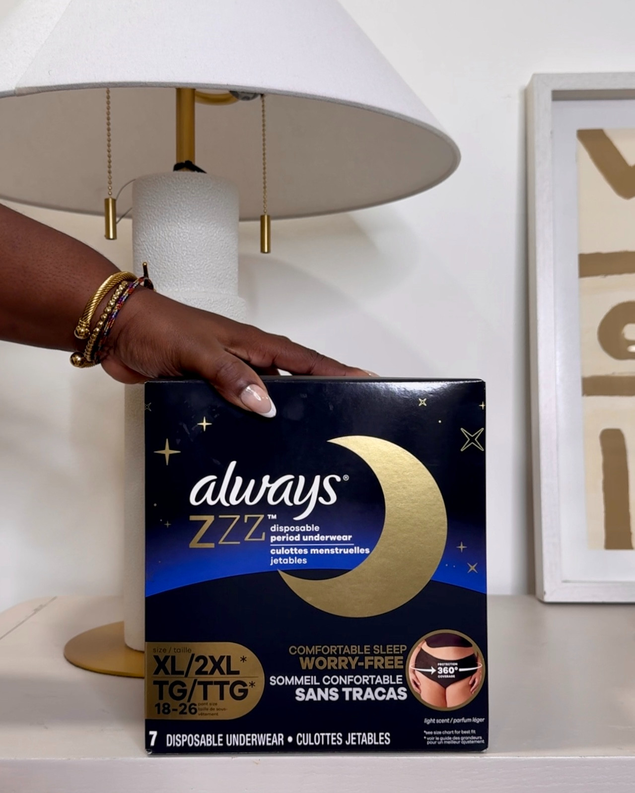 Leak-proof, comfy, and made for heavy nights when you need full coverage and peace of mind.  Because waking up every two hours just to check is not it. #LTKLife #PeriodUndies #AlwaysBrand #NighttimeRoutine #WomenWellness #LTKStyle 

 #LTKmomlife #LTKFindsUnder50 #LTKBeauty