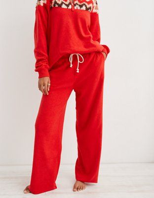 Aerie Hometown Holiday Skater Pant | Aerie