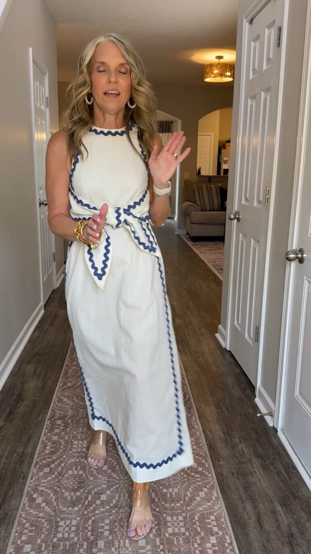 This one is BEAUTIFUL!!! Perfect rehearsal dinner dress for Mother of the bride/groom. Shower, brunch dress. Wearing XS

#LTKootd #LTKWedding #LTKOver40