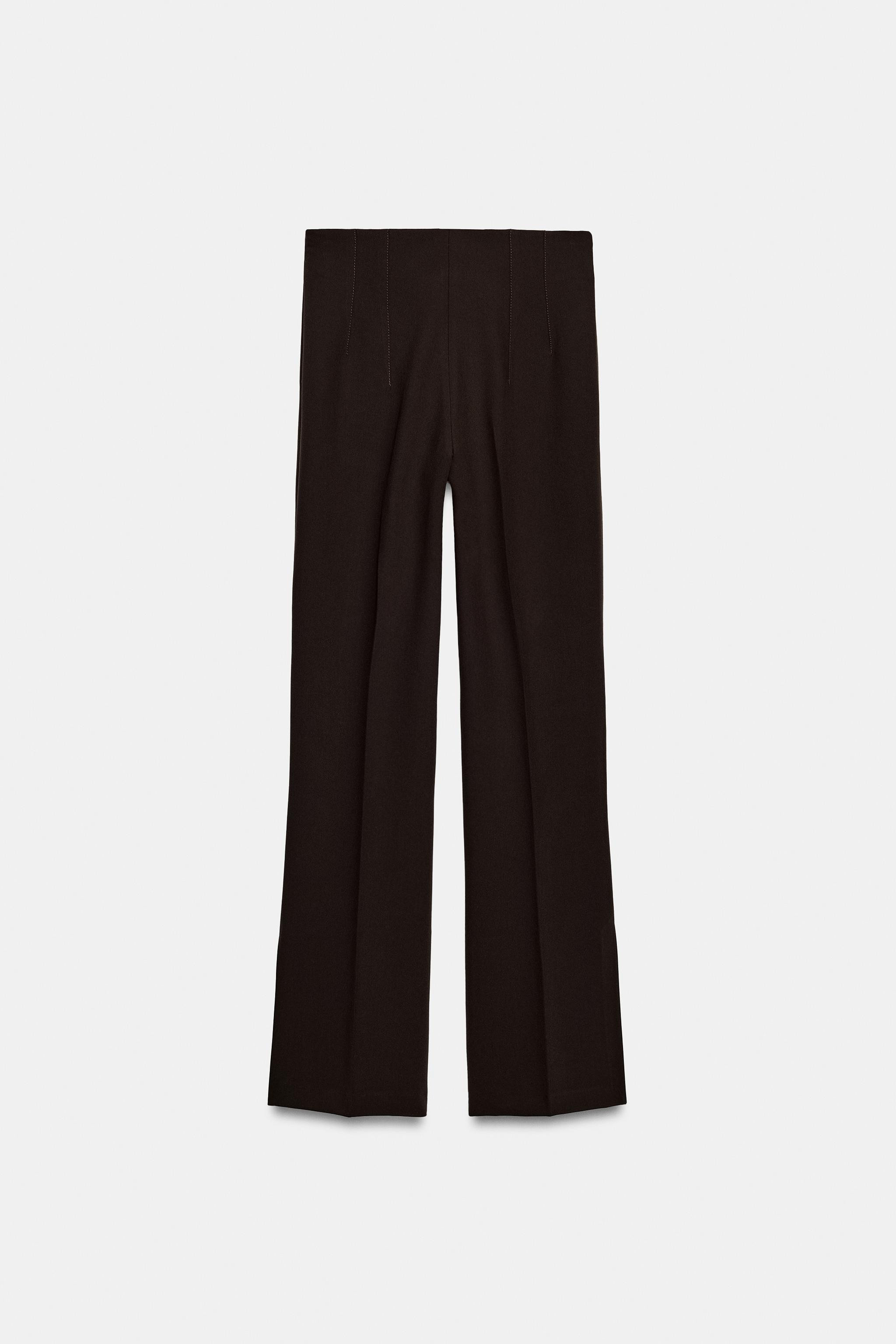 FLARE TROUSERS WITH VENTS ZW COLLECTION | Zara UK