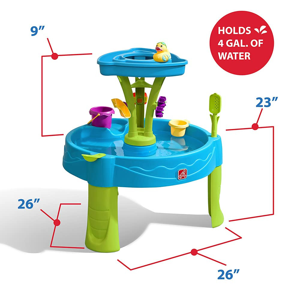 Step2 Summer Showers Splash Tower Water Table for Kids, Outdoor Kids Water Sensory Table, Ages 1.... | Amazon (US)