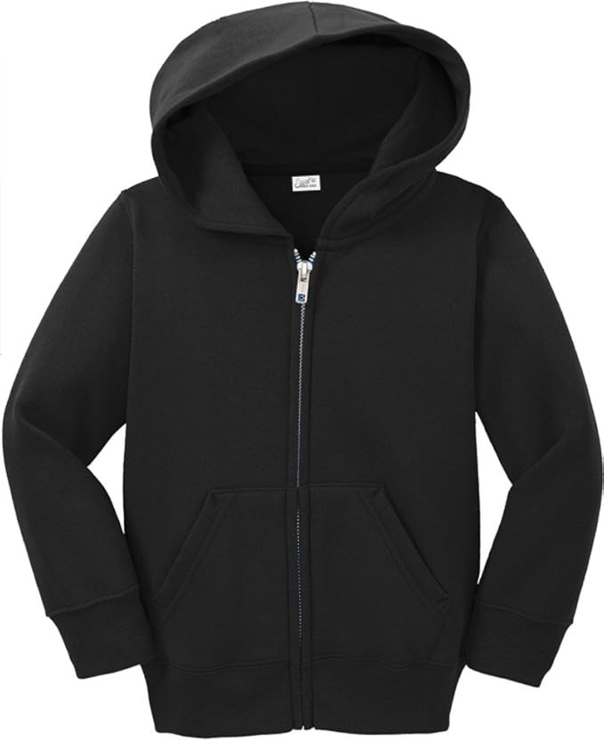 Toddler Full Zip Hoodies - Soft and Cozy Hooded Sweatshirts | Amazon (US)