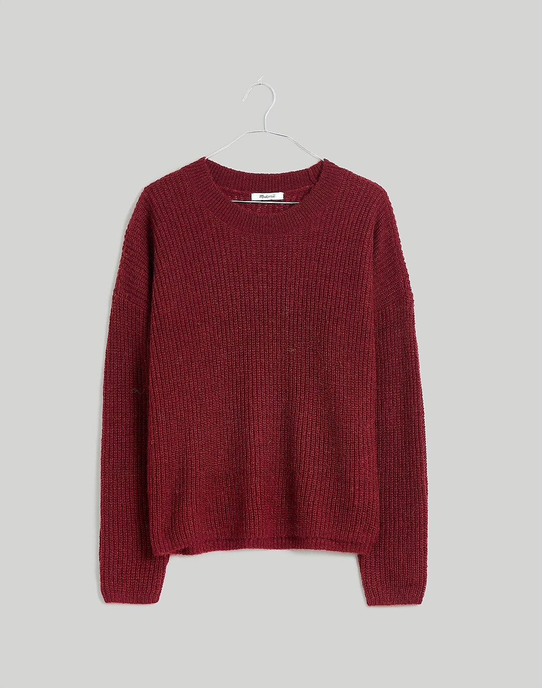 Ribbed Crewneck Sweater | Madewell