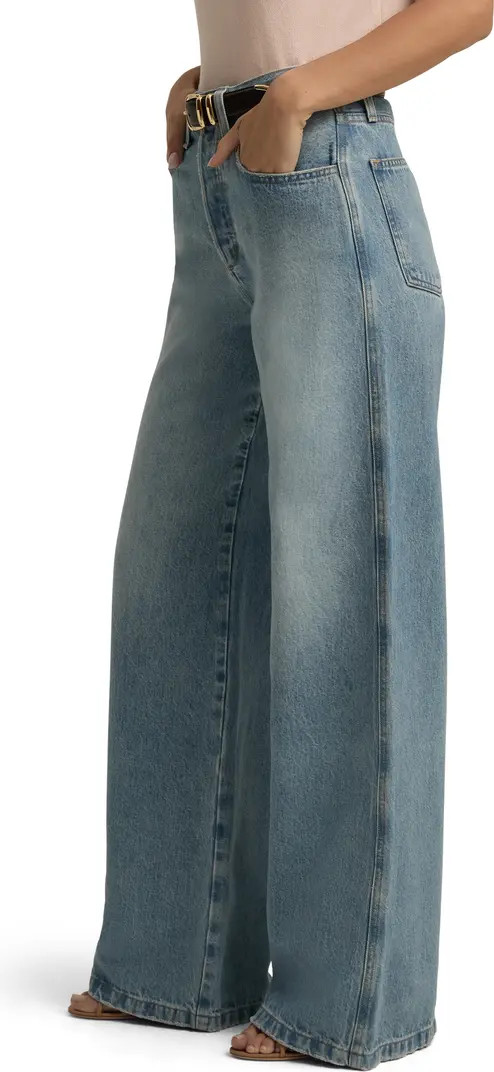 The Masha Super High Waist Wide Leg Jeans | Nordstrom