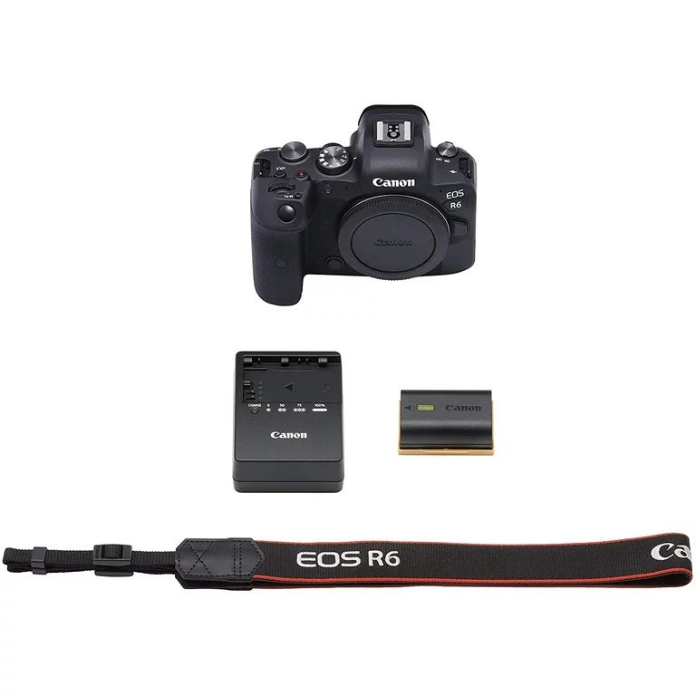 Canon EOS R6 Full-Frame Mirrorless Camera with 4K Video, Full-Frame CMOS Senor, DIGIC X Image Pro... | Walmart (US)