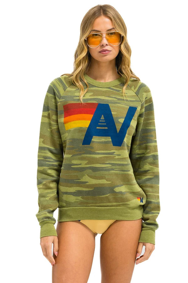 LOGO SWEATSHIRT - CAMO | Aviator Nation