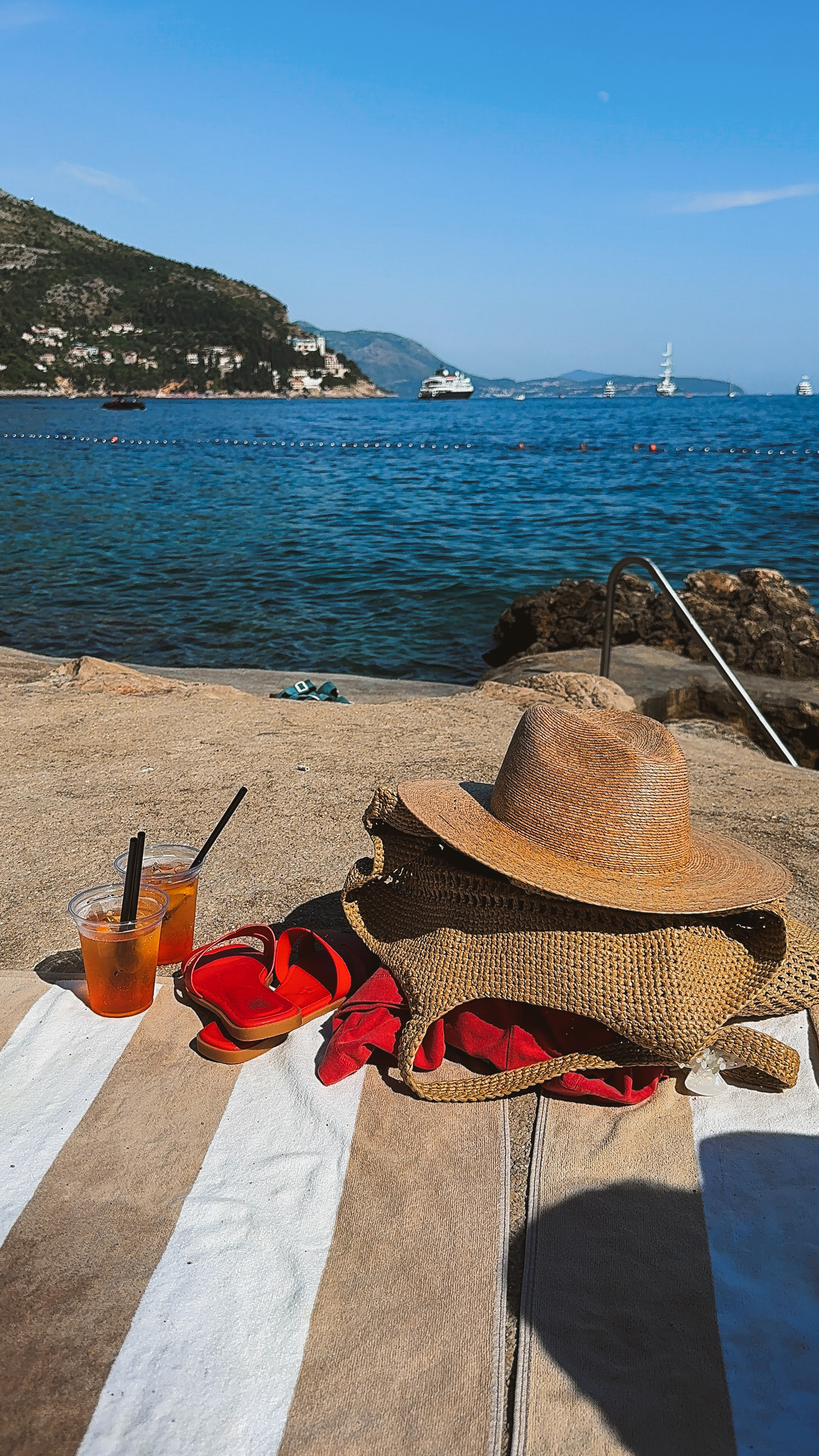 Aperol by the sea, sun hat packed, sandals off. 

The dreamiest beach days are spent in Europe! 

#beachtrip #europevacation #travelstyle #vacaymode #coastalvibes

 

 