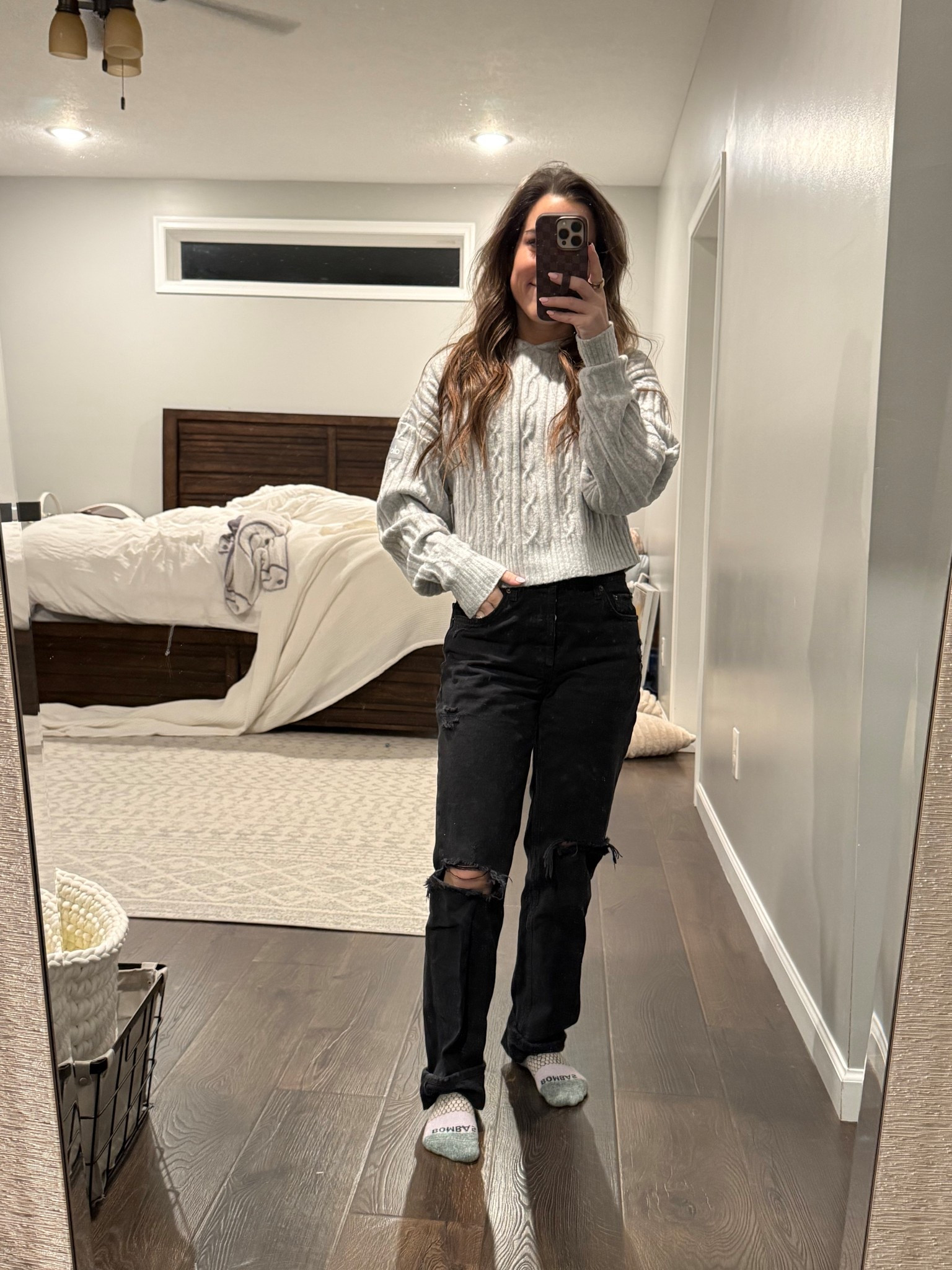 my cozy casual outfit for a day w family! 