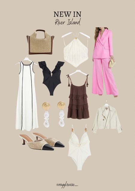 River Island New In Pieces 

Spring outfits, swimwear, new in river island, Pink, trench coat 

#LTKmidsize #LTKeurope #LTKswim