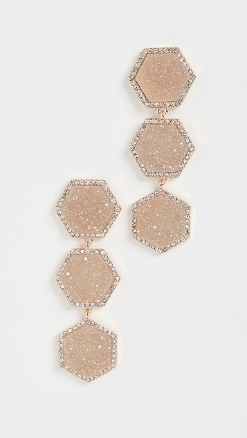 Cuvier Druzy Drop Earrings | Shopbop