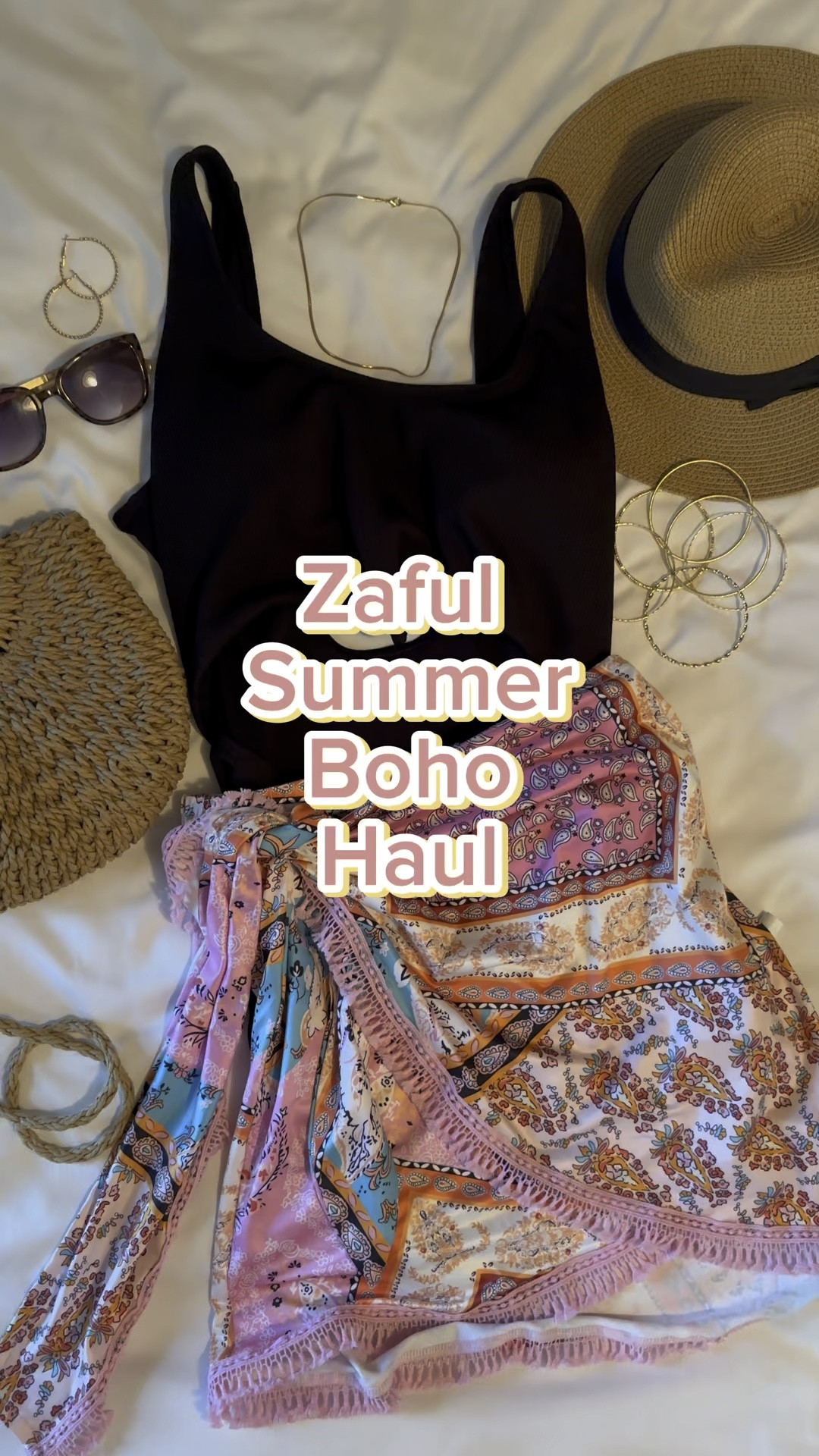 Zaful summer haul! I’m loving these boho swimsuits and boho swimsuit coverups! Also this green lettuce trim top is taking me back to the 2000s and I’m here for it! 💁🏼‍♀️ #zaful #zafulhaul #zafulfashion #summerstyle #summerfashion #flatteringswimsuits #swimsuits #swimsuitsformoms #bohostyle #bohofashion 

#LTKStyleTip #LTKSeasonal #LTKSwim