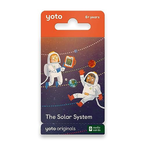 Yoto The Solar System – 9 Kids Audiobook Cards for Use with Player & Mini All-in-1 Audio Device, Educational Screen-Free Listening with Fun Stories for Learning & Interactive Quizzes, Ages 6+ | Amazon (US)