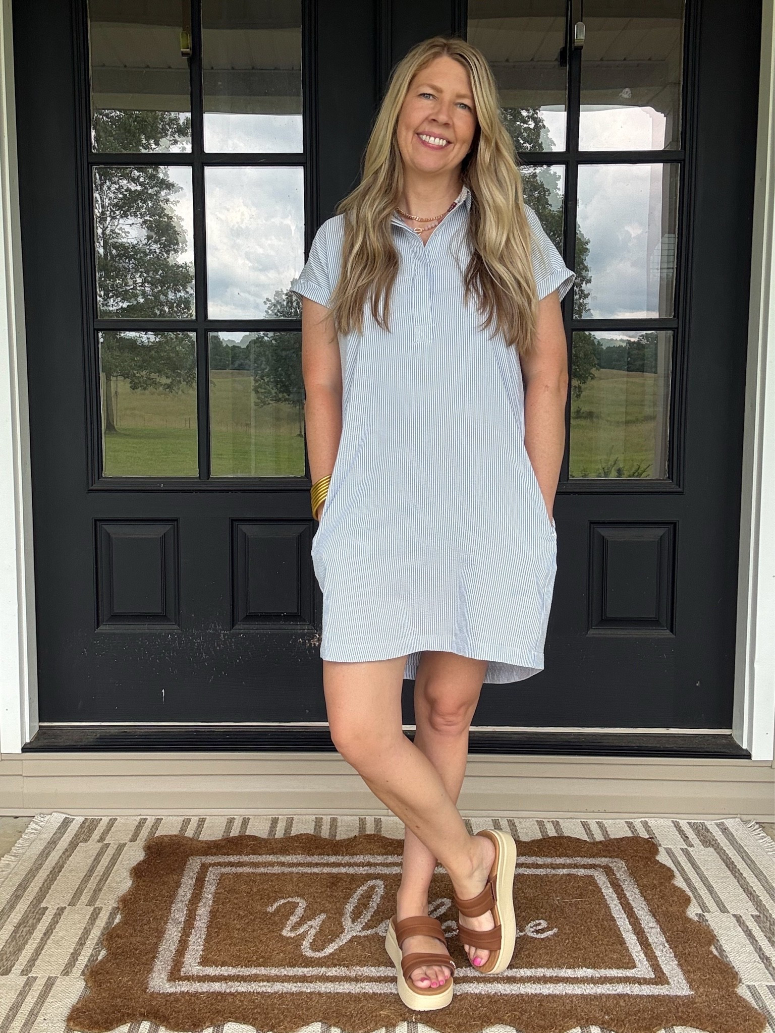 If I can “dress up” and still be comfortable, sign me up! My boys got me this dress from Academy for Mother’s Day and these Hey Dude sandals are amazing!!

#LTKootd #LTKOver40 #LTKmomlife