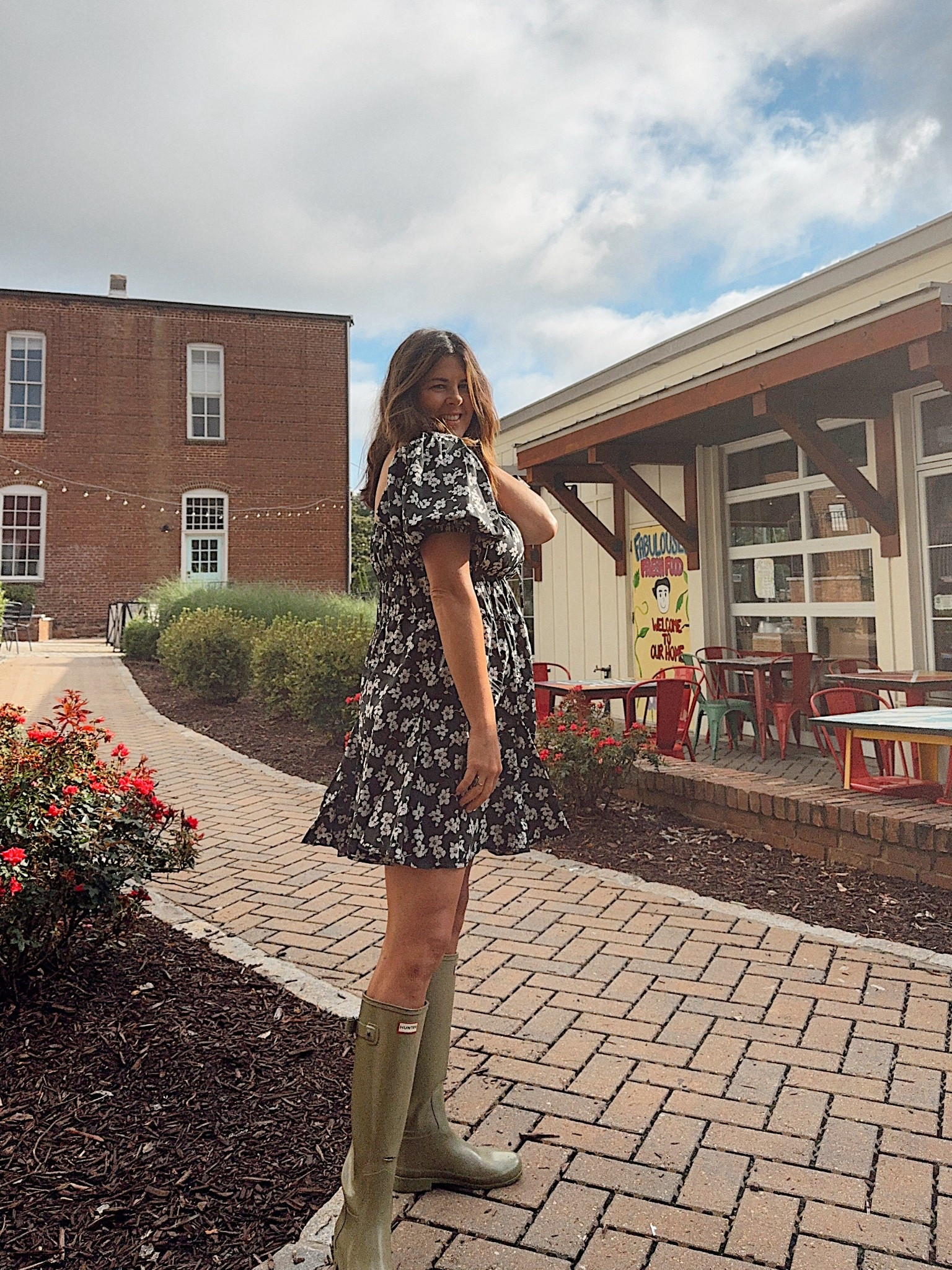 Always … “and rain boots” 