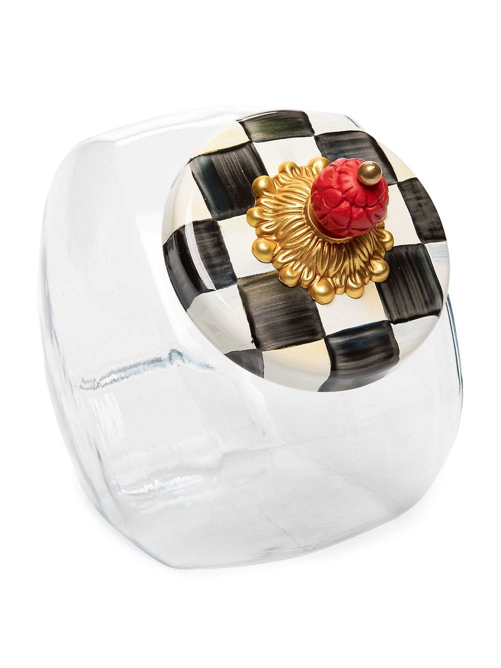 MacKenzie-Childs Courtly Check® Sweets Jar | Saks Fifth Avenue