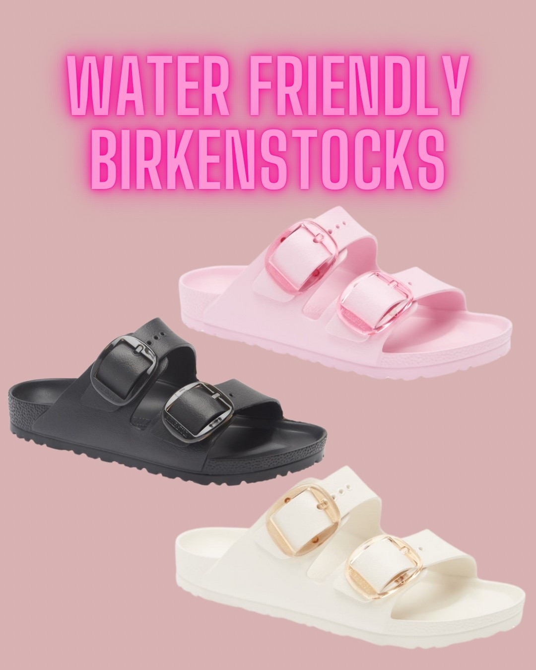 Step into comfort and style with these iconic Birkenstock Arizona EVA sandals — reimagined in lightweight, water-friendly material perfect for summer adventures. Designed with oversized adjustable buckle straps and a contoured footbed that mimics the shape of a healthy foot, these sandals deliver shock absorption and superior arch support for all-day wear.

Birkenstock sandals
Birkenstock Arizona
Arizona EVA
EVA Birkenstocks
Waterproof sandals
Pool sandals
Beach slides
Arch support sandals
Contoured footbed
Adjustable sandals
Buckle sandals
Oversized buckle
Vegan sandals
Lightweight slides
Comfort sandals
Travel sandals
Summer footwear
Made in Germany
Shock absorbing sandals
Orthopedic sandals
Supportive sandals
Birkenstock style
Women’s sandals
Men’s sandals
Unisex sandals
Slip-on sandals
Everyday sandals
Durable footbed
Minimalist sandals

#LTKShoeCrush #LTKFindsUnder100 #LTKStyleTip