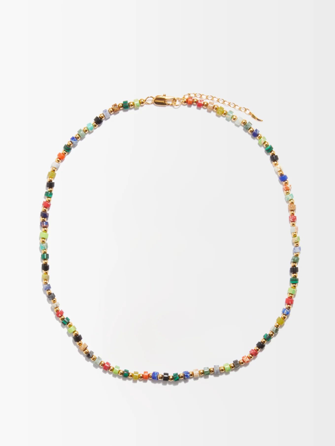 Imperial jasper bead & 18kt gold-plated necklace | Missoma | Matches (UK)