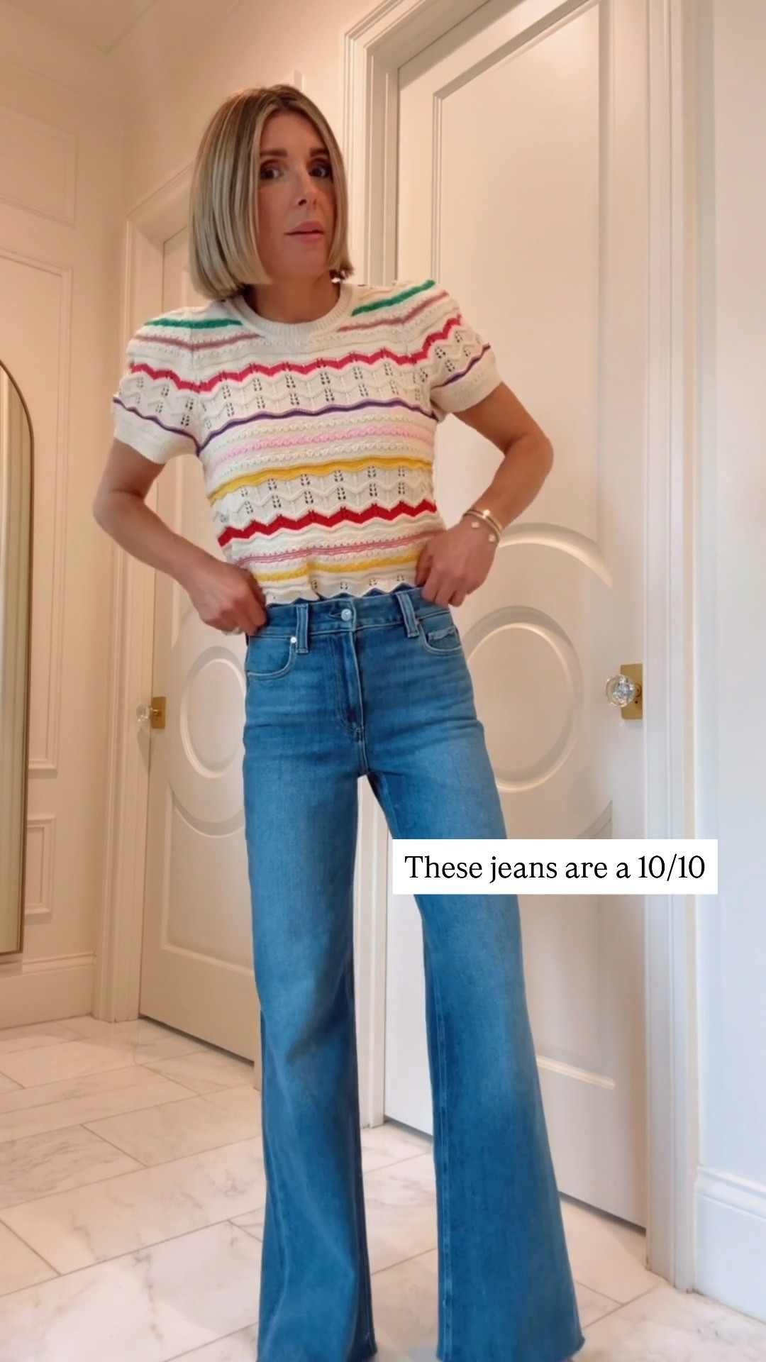 The jeans that are a 10/10 - I recommend to anyone. These jeans fit true to size and I'm 5'7 wearing size 25.


#LTKootd