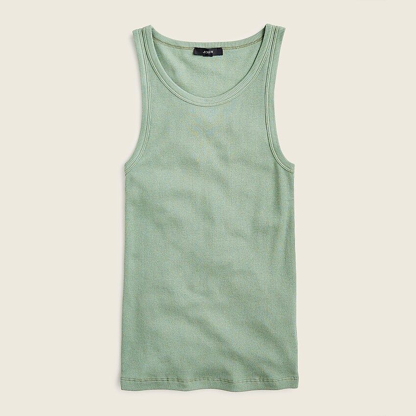 Ribbed cutaway tank | J.Crew US