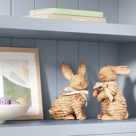 Easter finds from Target

Give your festive decor an adorable upgrade with this Woven Laying Easter Bunny from Threshold™. This laying Easter bunny features a beautiful woven design in a natural hue, and it is wearing a ribbon bow tie on the neck for a cute touch. You can place this 10-inch Easter bunny on your mantel or console table, alone or paired with other pieces to spruce up your festive decor.

#LTKHome #LTKSpringSale #LTKFindsUnder50