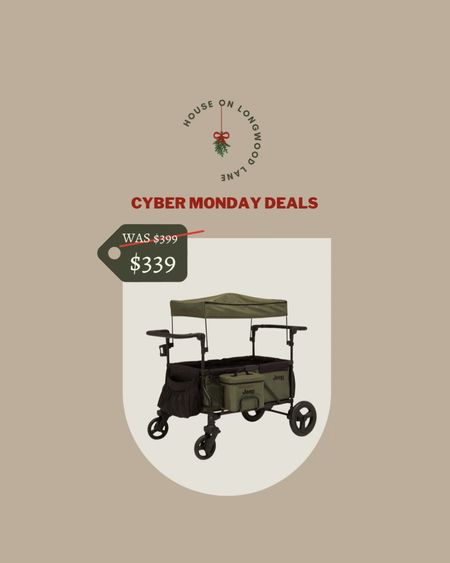 Shop Cyber Monday Deals, now! Save 15% OFF the Jeep Deluxe Wrangler Stroller Wagon! It’s a great investment if you have more than one kiddo! #CyberMonday

#LTKsalealert #LTKfamily #LTKHoliday