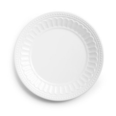 Q Home | Venetian White 11" Melamine Dinner Plate, Set of 4 | Target