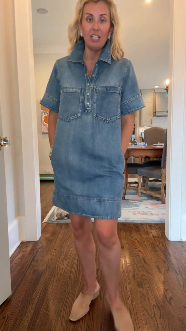 I am so pumped!! The Nordstrom sale brought back this Madewell denim dress and mules!! Brought to you by Rebecca!!

#LTKdayinmylife #LTKootd #LTKmomlife