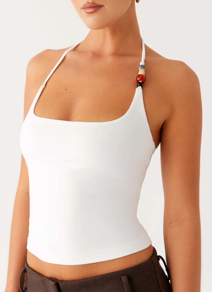 Palm Beach Top - Ivory | Peppermayo (Global)