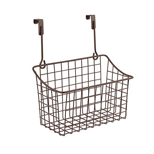 Spectrum Diversified Grid Storage Basket, Over The Cabinet, Steel Wire Sink Organization for Kitchen | Amazon (US)