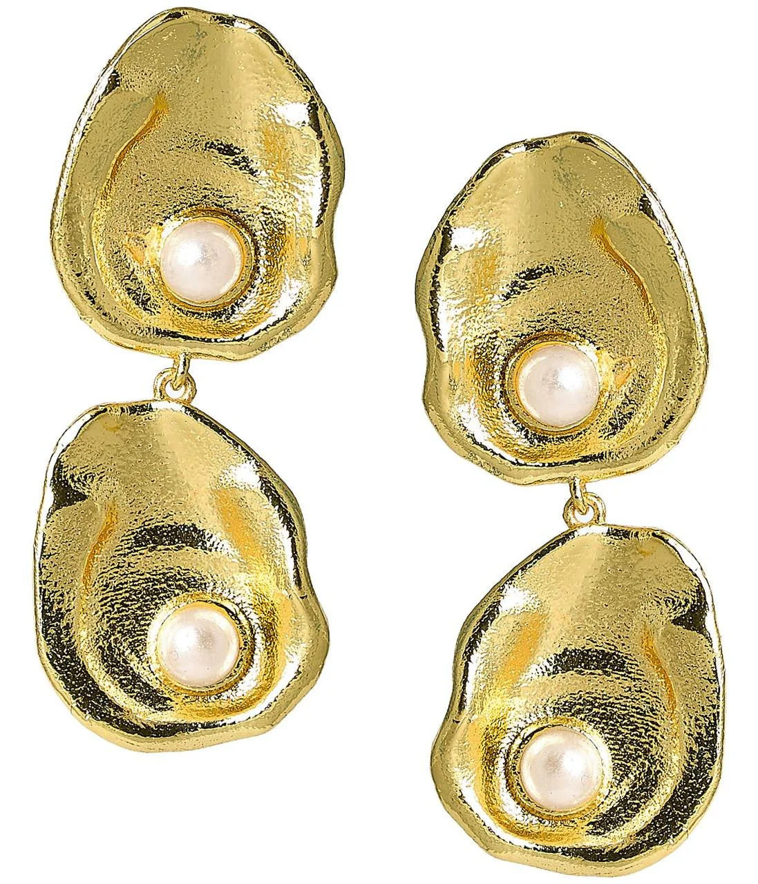 Double Oyster Earring | Lisi Lerch Inc