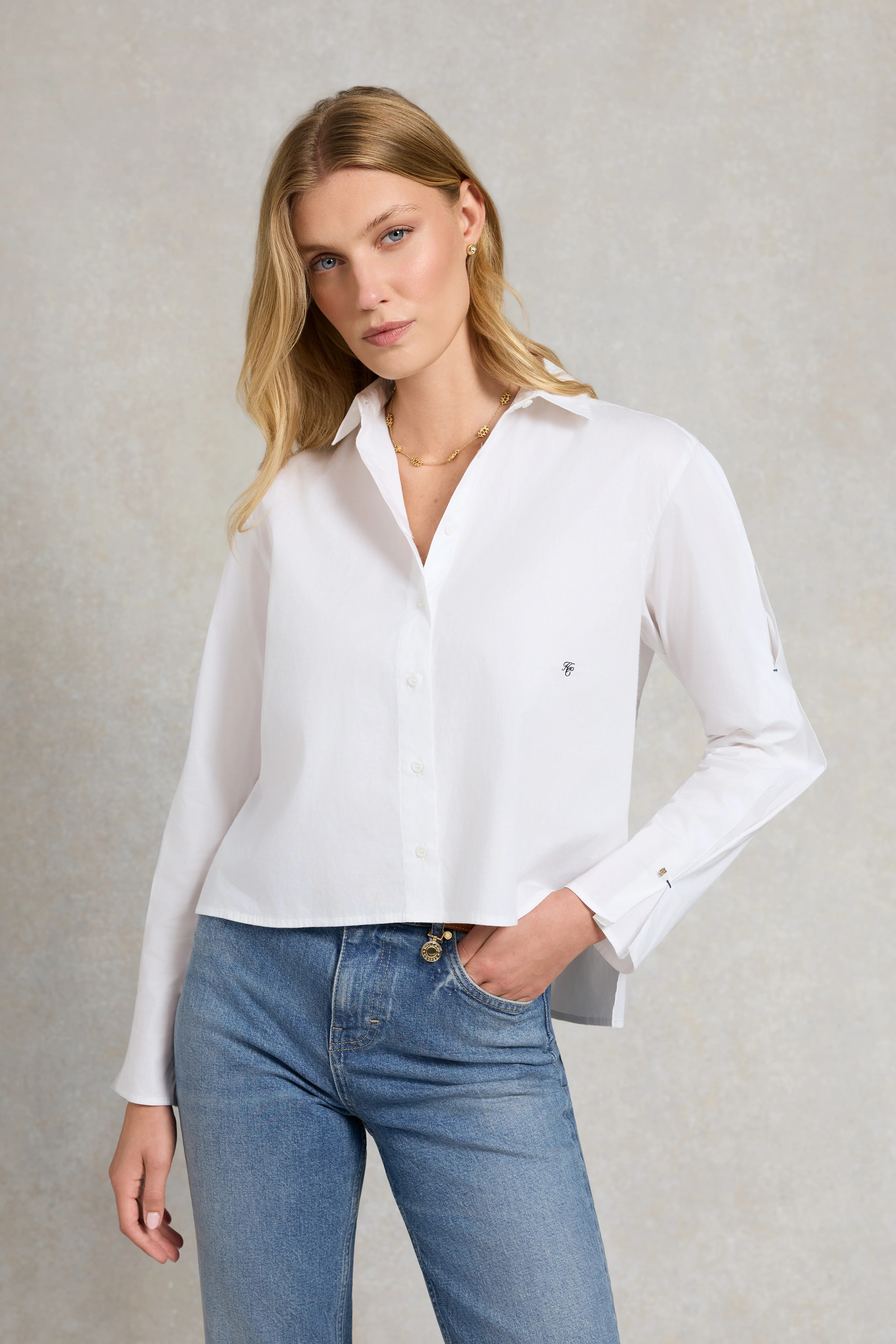 Eira Shirt (White) | Holland Cooper