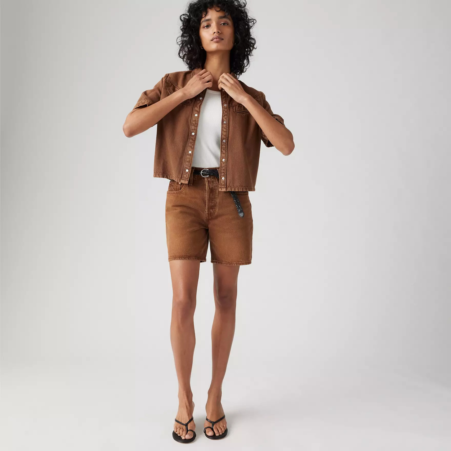 501® Original Fit High Rise Mid-thigh Women's Shorts | Levi's US