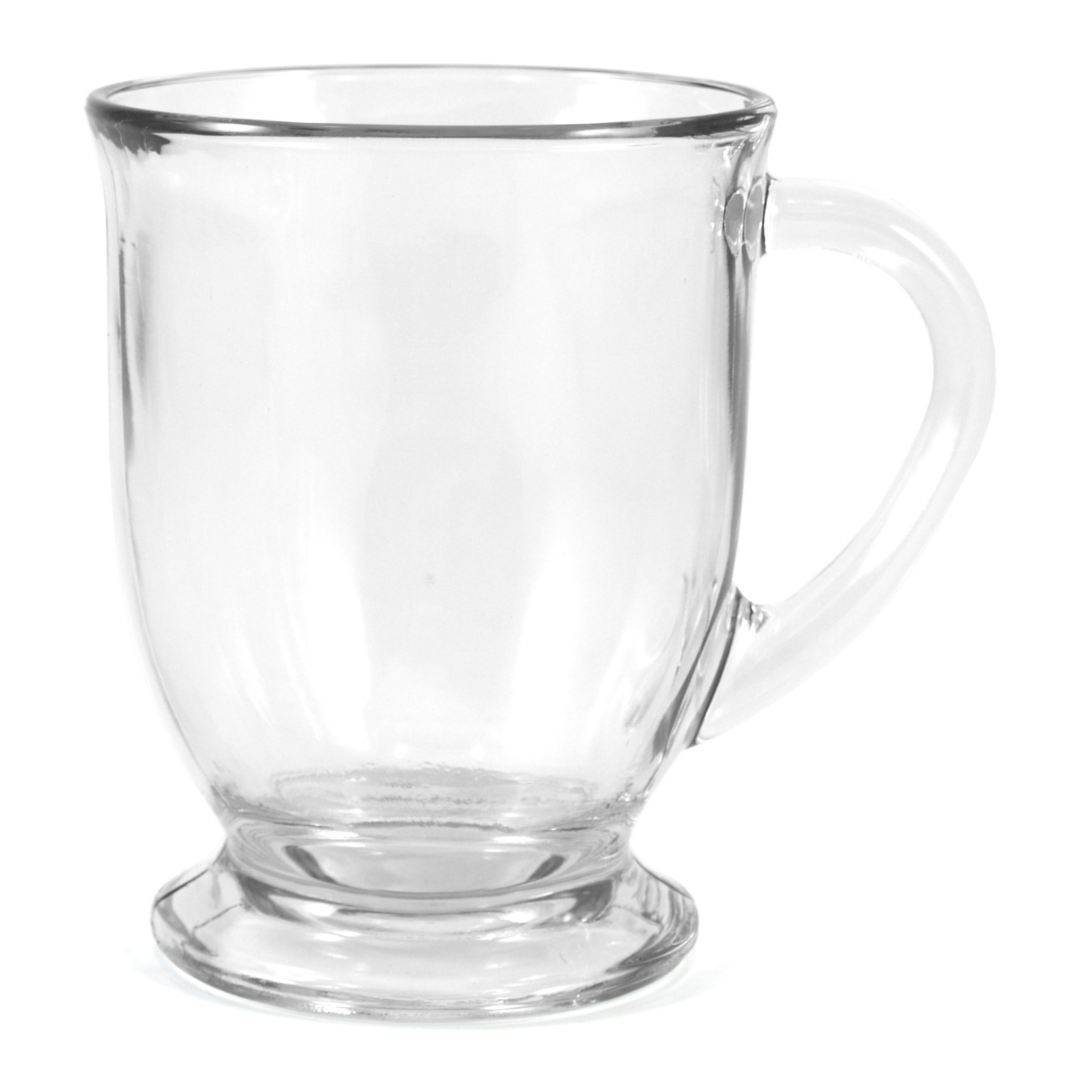 Anchor Hocking, Mug Cafe Crystal 16 Ounce | Amazon (US)