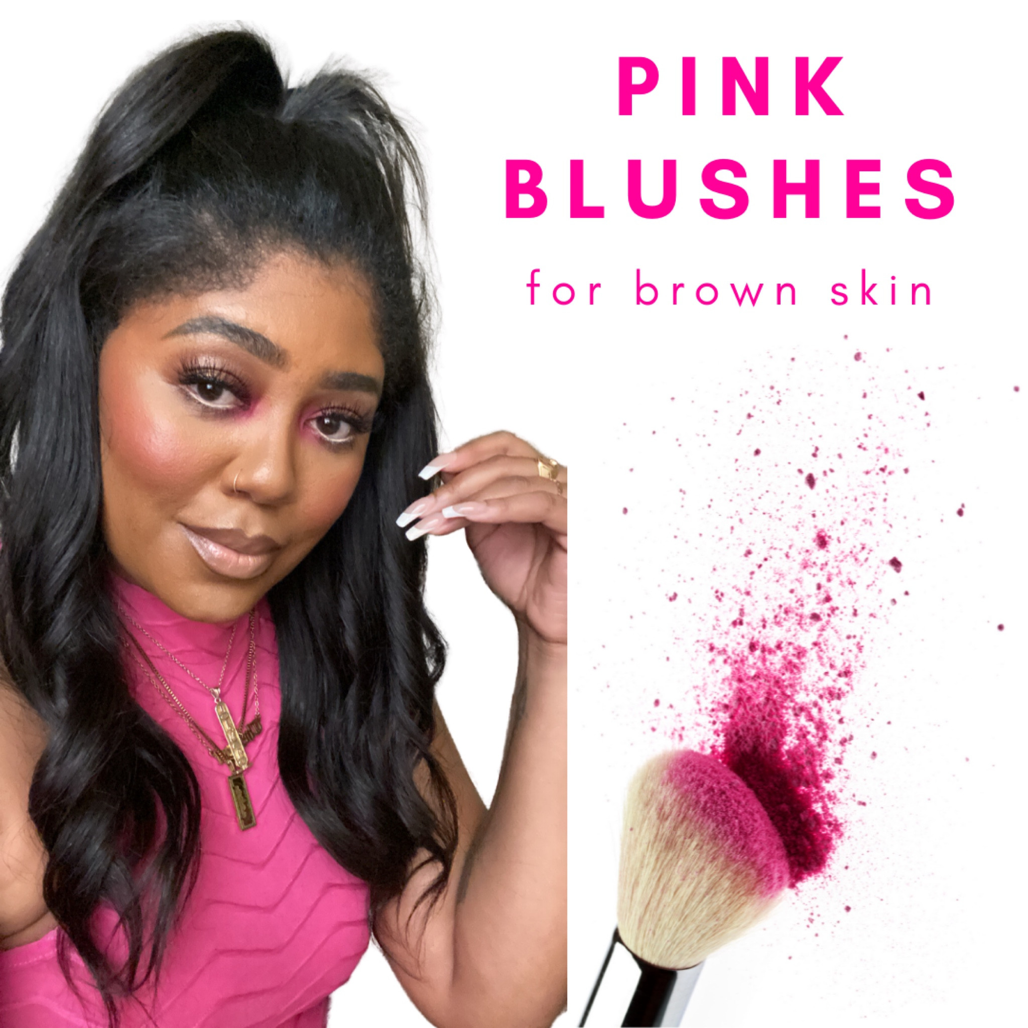 Currently obsessed with bright pink blushes on brown skin. Here are some super pigmented options for you. 

#LTKBeautySale #LTKFind

#LTKbeauty