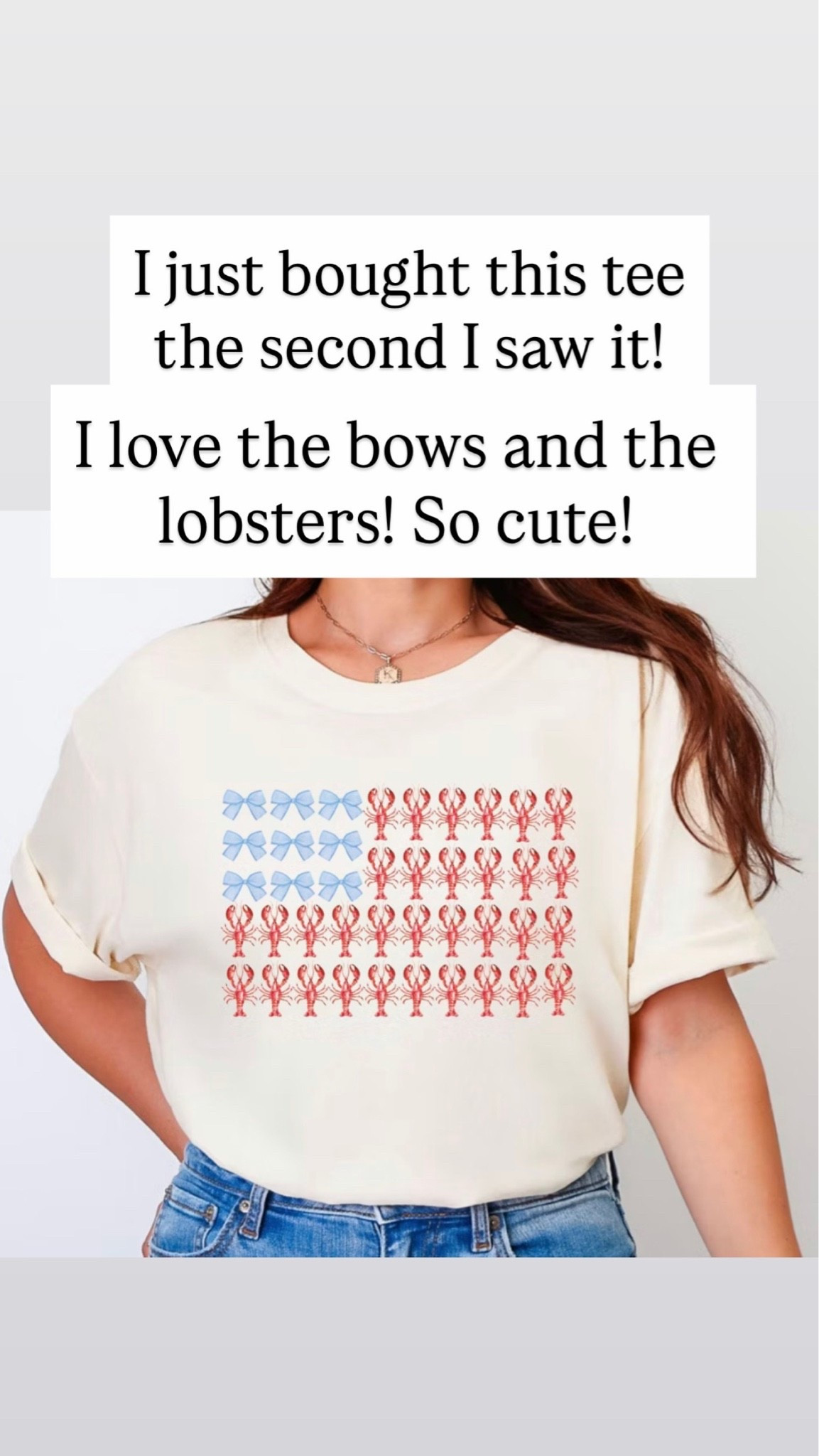 Cute flag tee!

#LTKootd