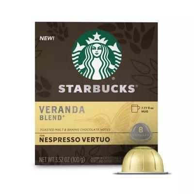 Starbucks® by Nespresso® Vertuo Line Veranda Coffee Capsules 8-Count | Bed Bath & Beyond | Bed Bath & Beyond