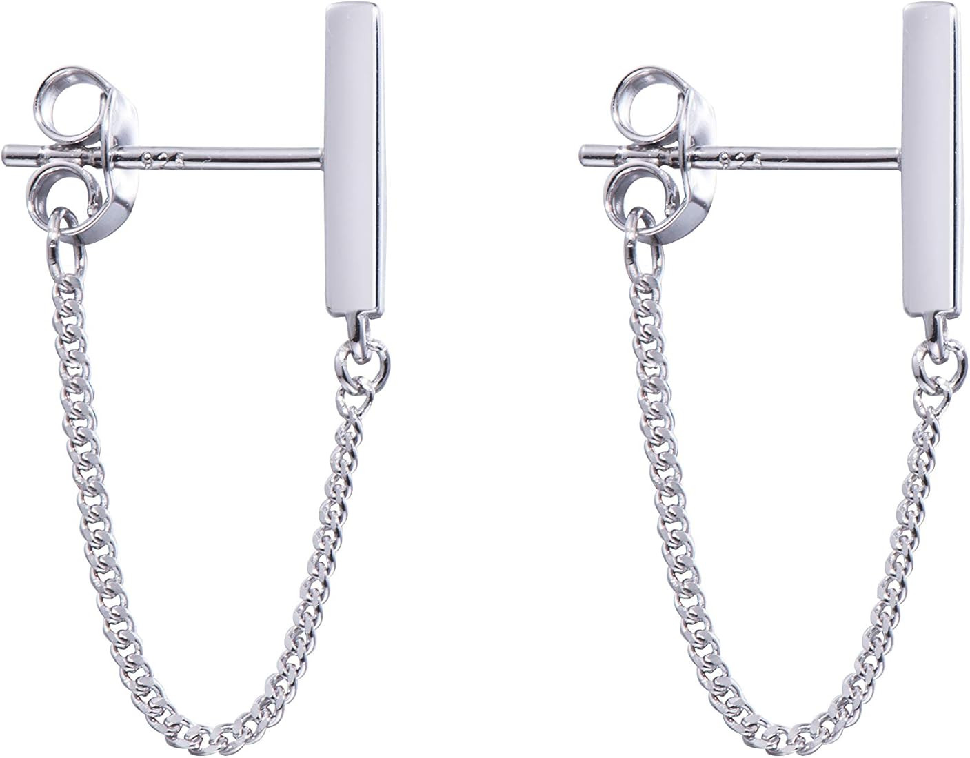 Chain Earrings for Women Gold Dangle Earrings For Women Girls Hypoallergenic Gold Plated Earrings... | Amazon (US)