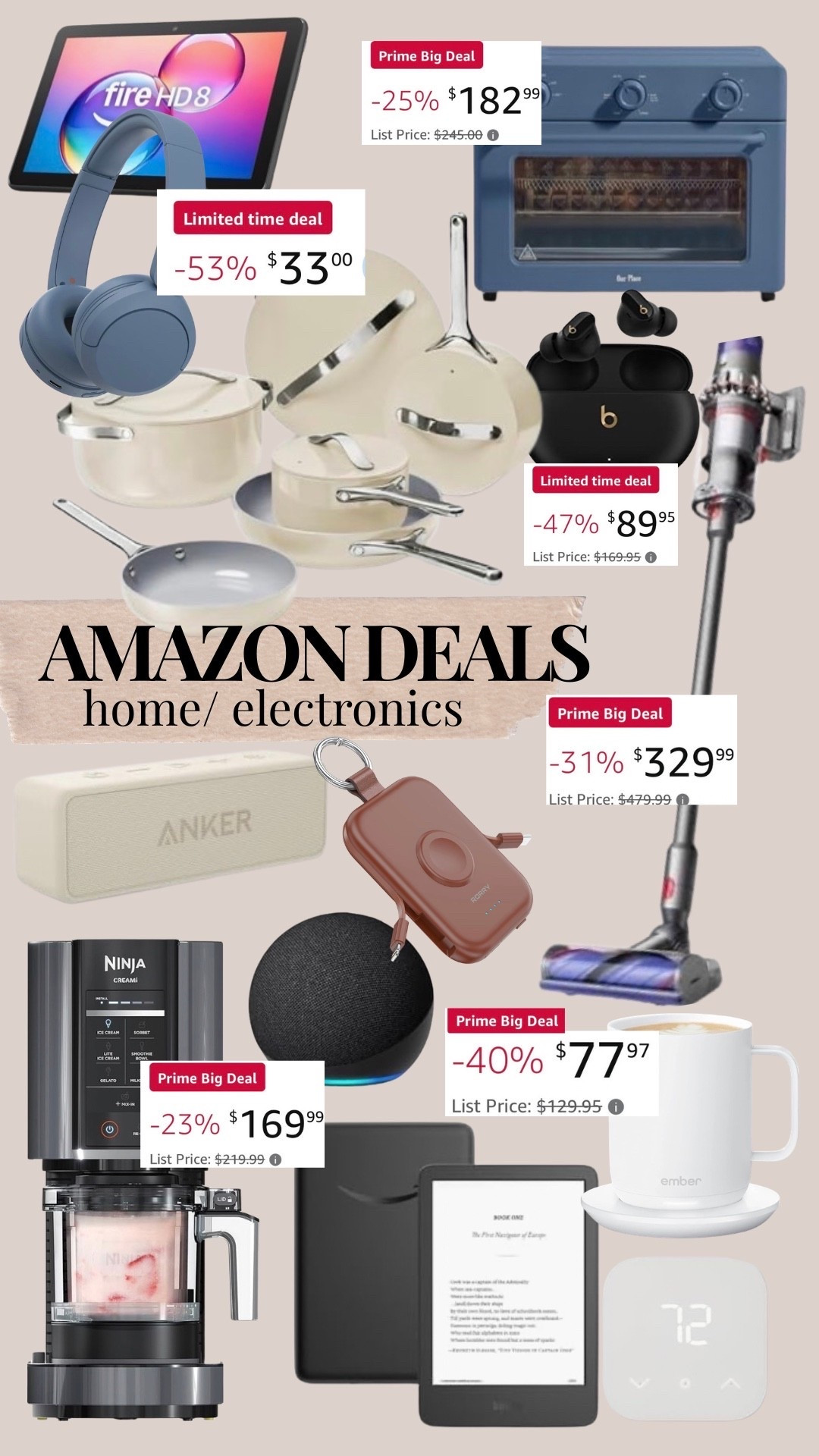 🚨Amazon prime day home deals