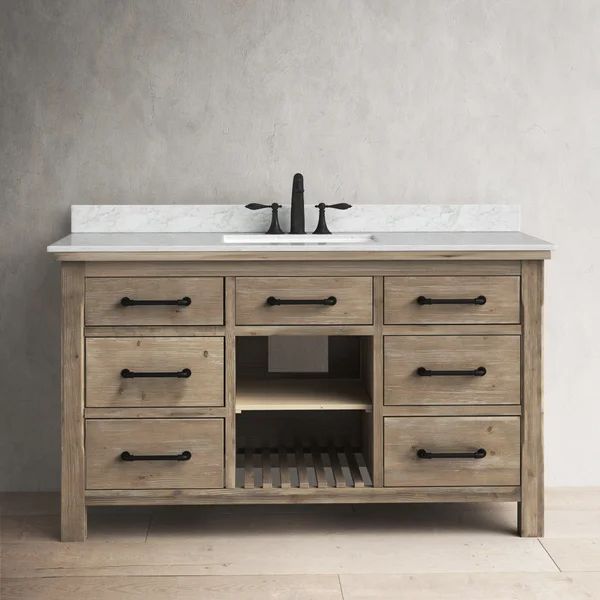 Eaddy 55" Single Bathroom Vanity Set | Wayfair North America