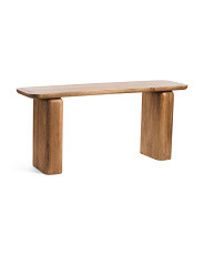 68in Solid Mango Wood Chloe Console Table | Marshalls