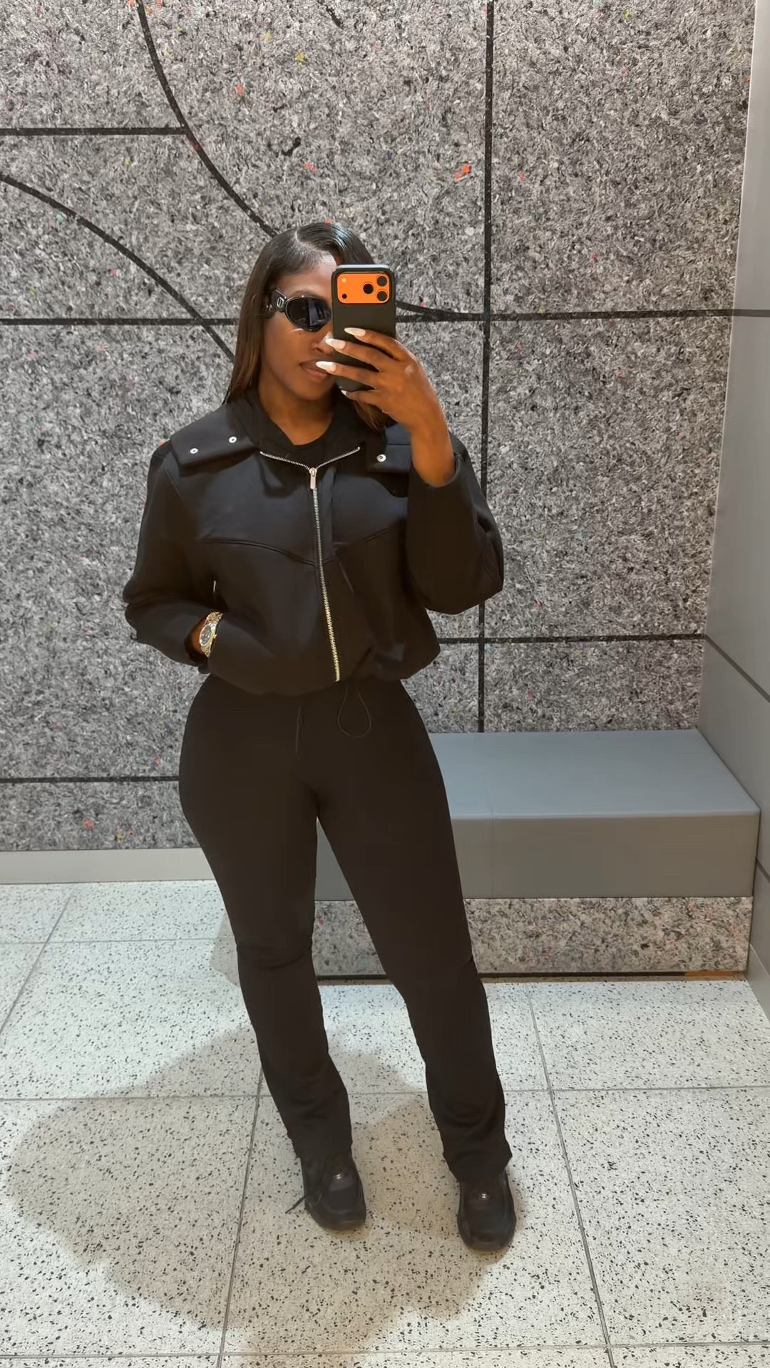 Fit check 

Medium romper 
Small jacket 