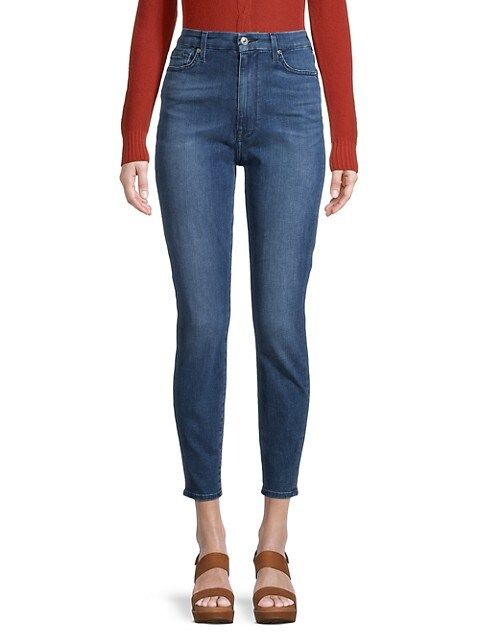 Aubrey High-Rise Ankle Skinny Jeans | Saks Fifth Avenue OFF 5TH