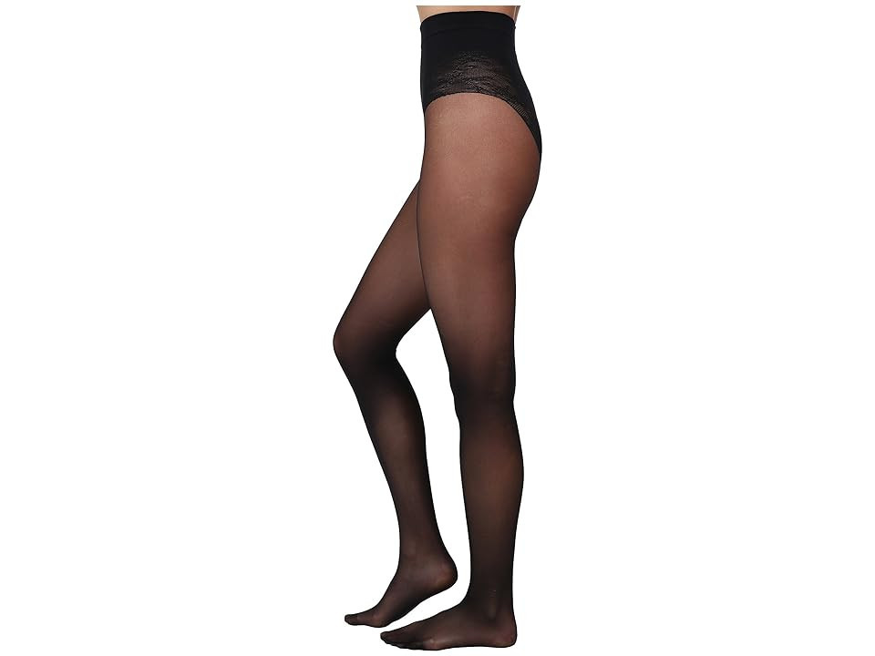 Wolford Tummy 20 Control Top Women's Tights Control Top Hose Black : MD (4'11"-6'3" - 99-187 lbs), Cotton/Nylon/Elastane | Zappos