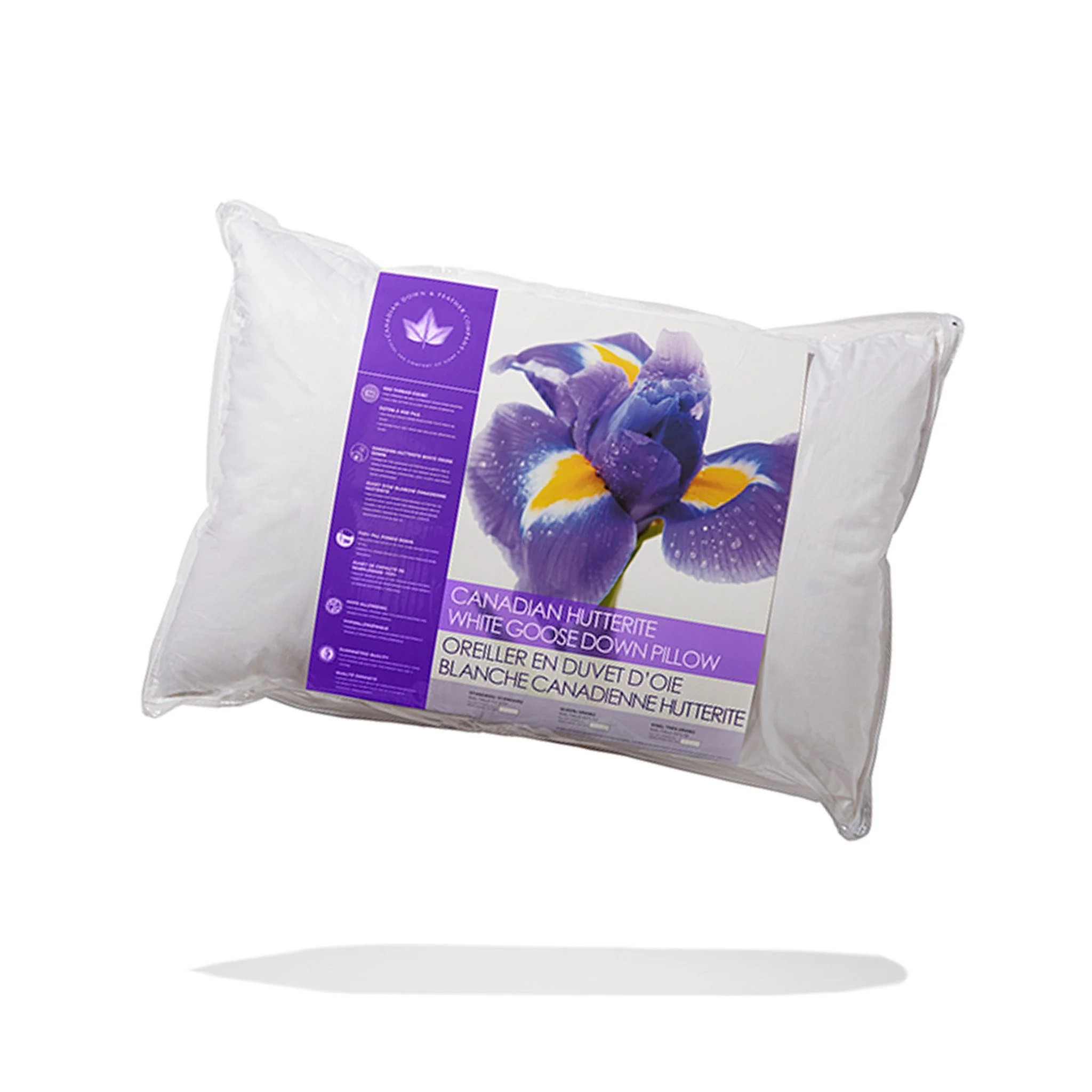 Hutterite Goose Down Pillow | Canadian Down & Feather