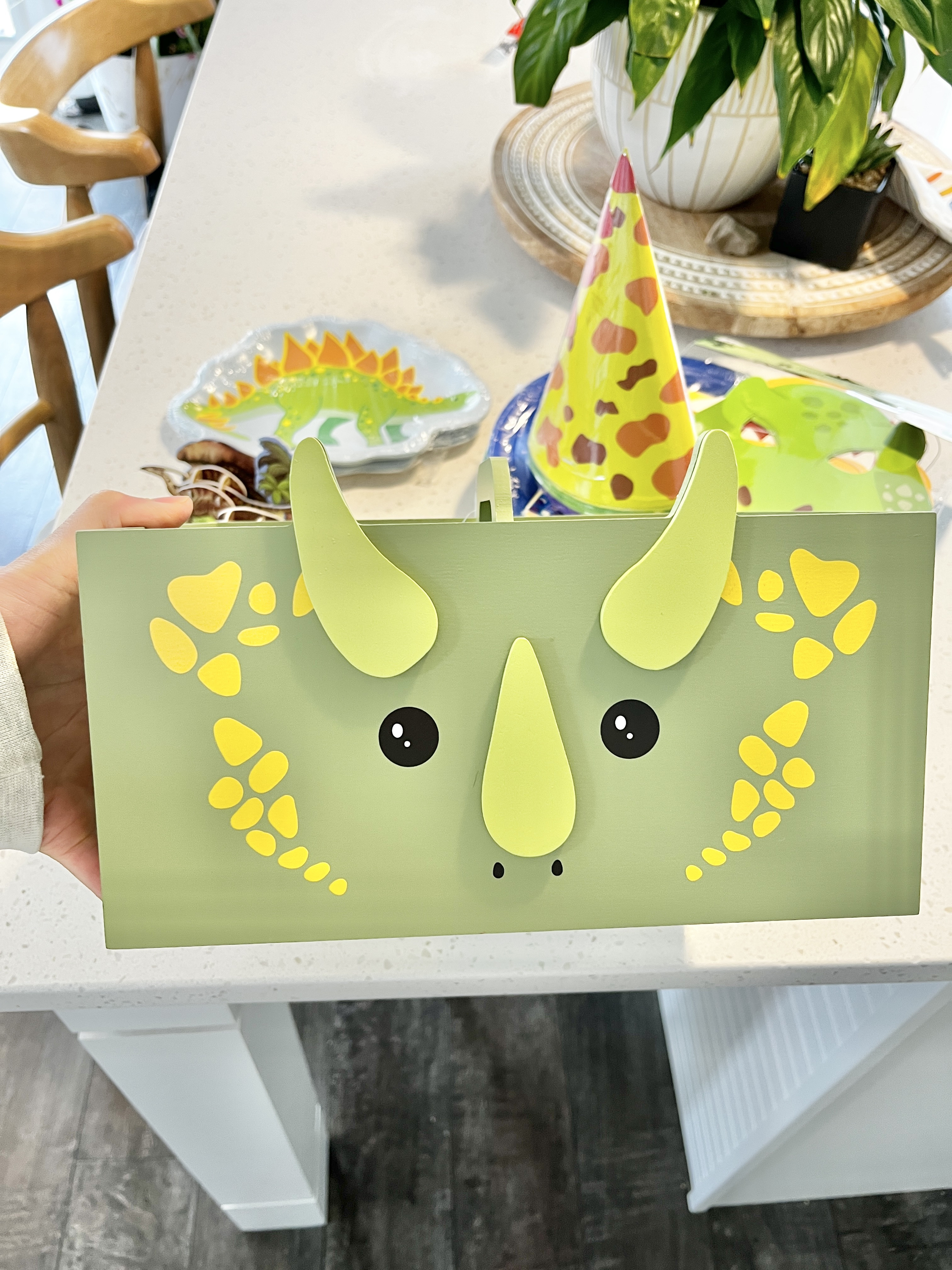 Adorable dinosaur themed birthday party decorations and finds to make your little one’s day extra special 🪺🦖🌋

Dollar Tree finds with similar Amazon products linked 

Triceratops kids storage caddy from Kohls 

#LTKGiftGuide #LTKParties #LTKKids